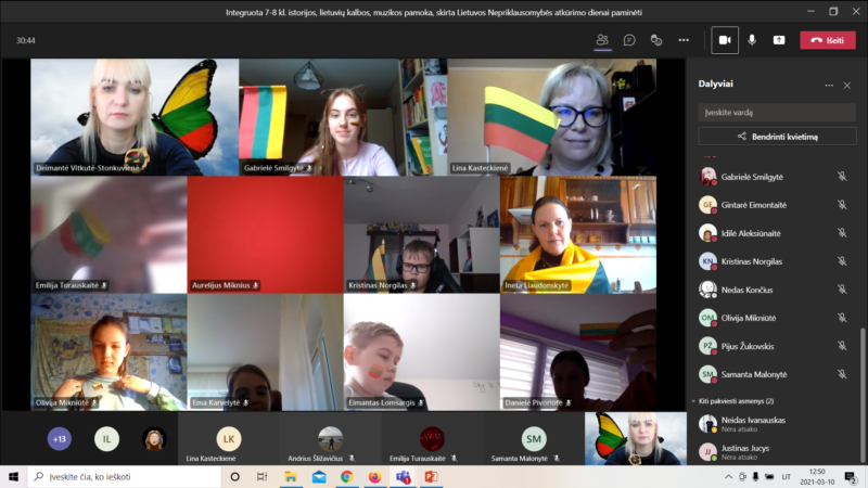 2021-03-10 Lietuvos Nepriklausomybės atkūrimo dienos minėjimas (2)